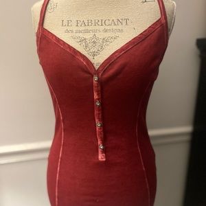 ASO Elena Gilbert Guess Lily Henley Tank